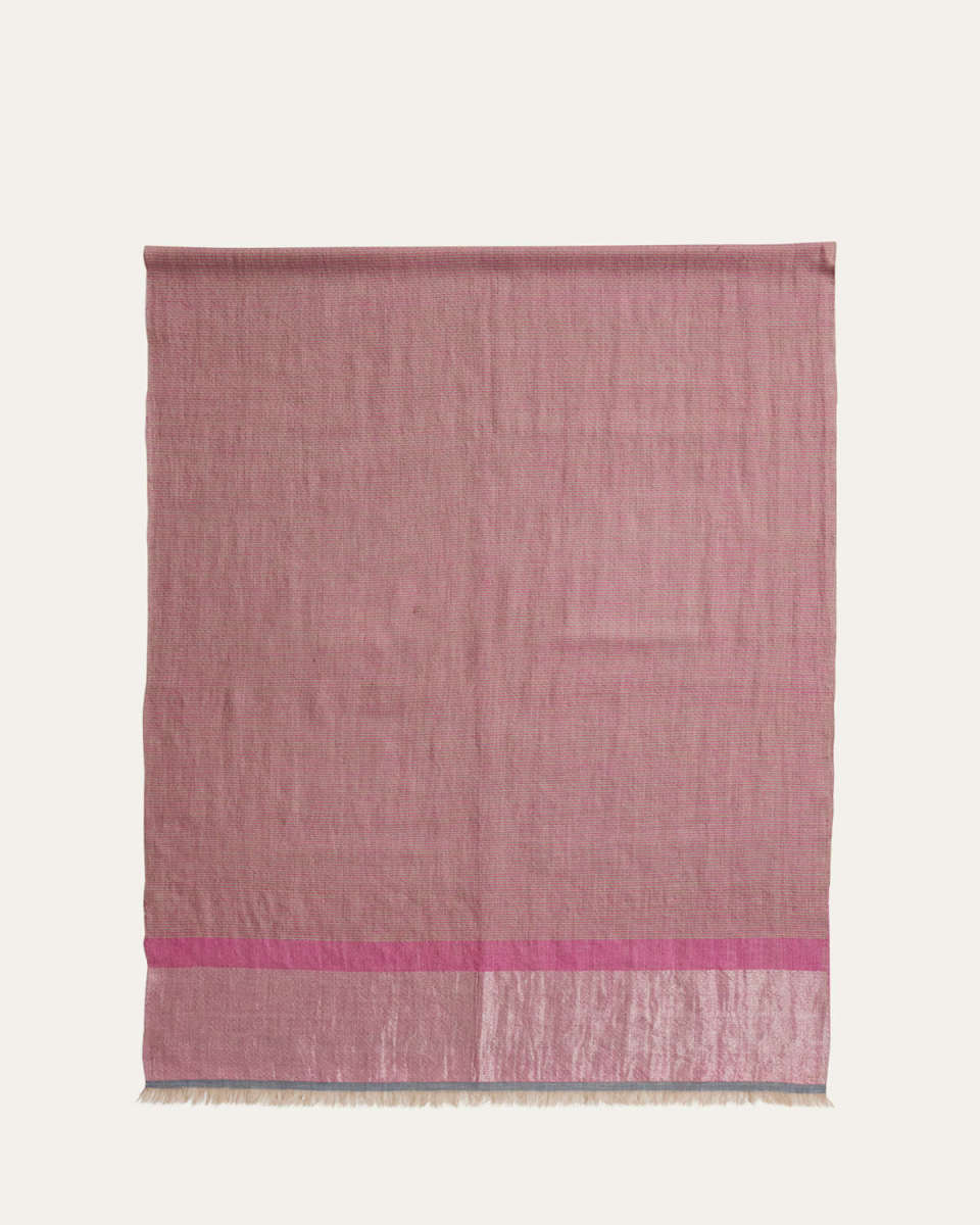 Stria Diamond Weave Cashmere Stole